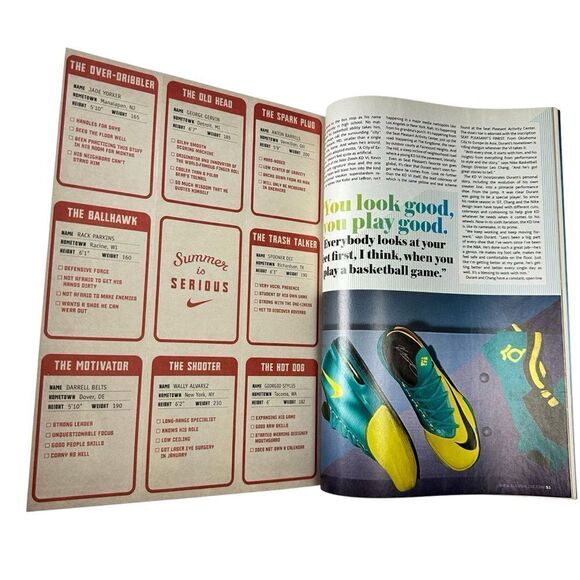 Slam Magazine KICKS 2013 Sneakers BJ Felton Grieves Kemba Walker FANTASTIC 4 - Picture 3 of 7